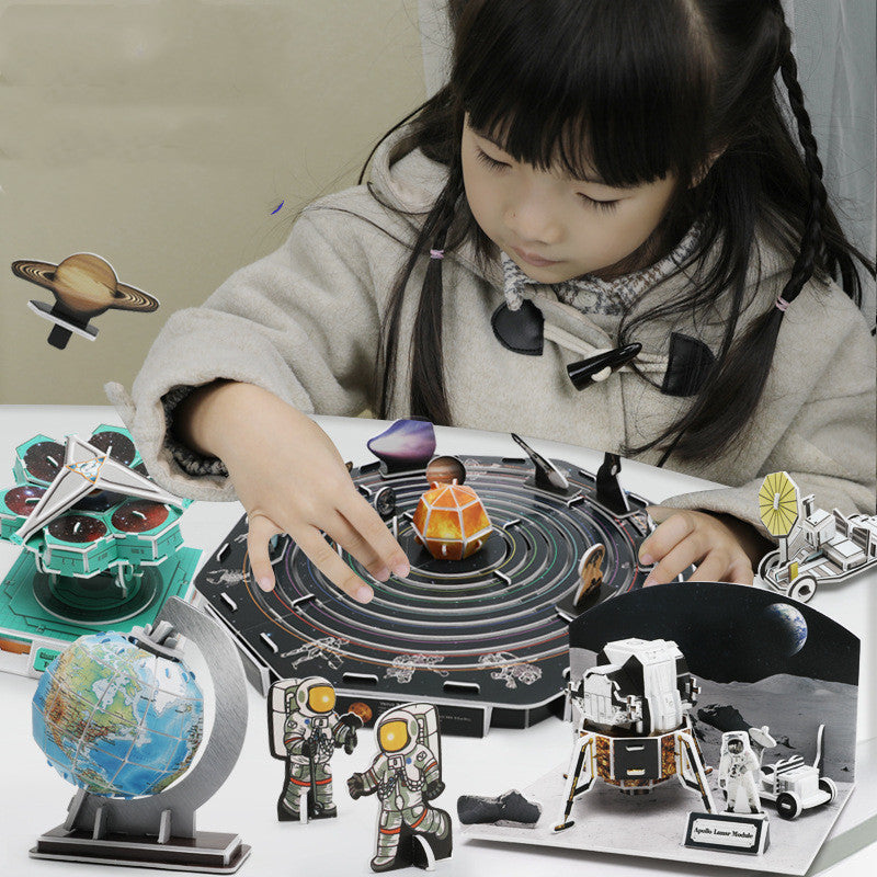 "Explore the Solar System" 3D Puzzle Series