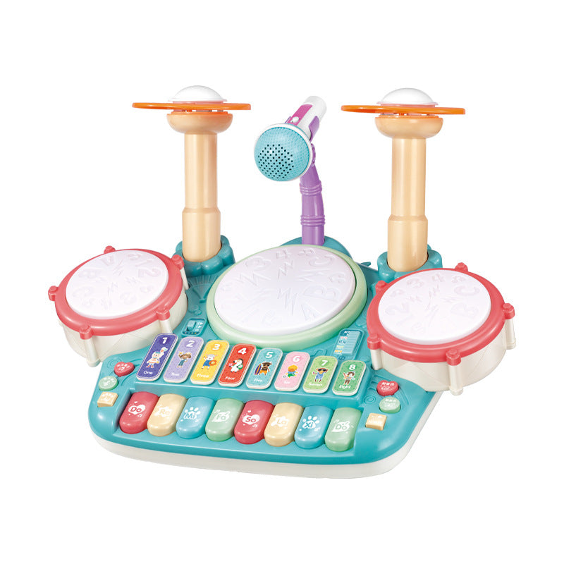 "Junior Rockstar" Electronic Drum Set with Microphone