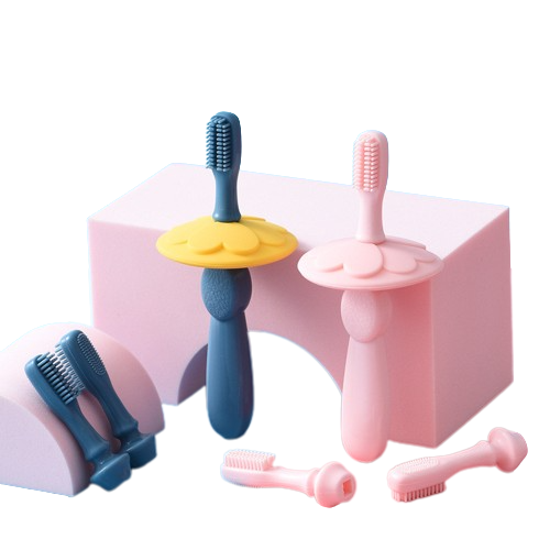 "Tiny Brush" Baby Silicone Training Toothbrush