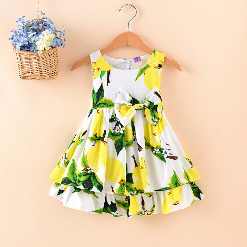 "Sunny Day Princess" Sleeveless Summer Dress